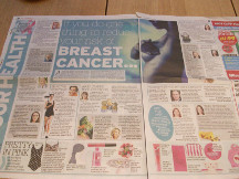 Daily mirror breast cancer risks web
